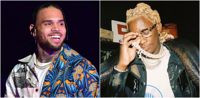 ​Chris Brown анонсировал совместный микстейп с Young Thug