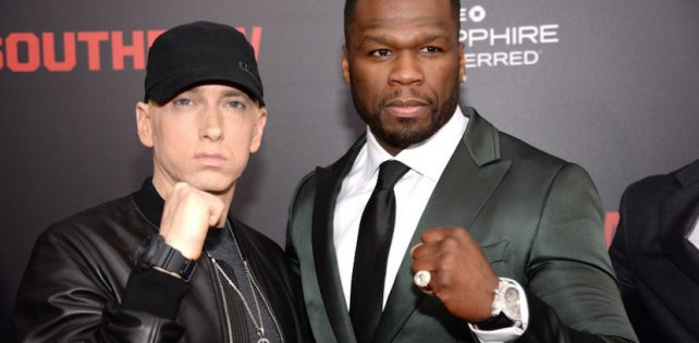 ​50 Cent назвал Эминема лучшим рэпером в мире, отметив 100 миллионов стримов на их треке