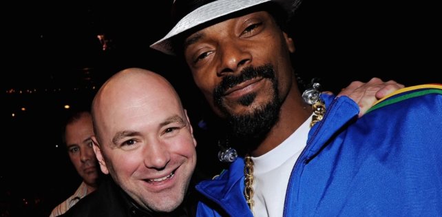 ​Snoop Dogg предложил президенту UFC Дэйне Уайту поспорить на $2 000 000