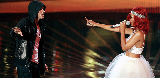 Eminem и Rihanna выступили на MTV Movie Awards