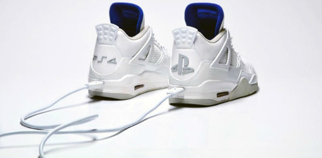 Freakersneaks сделали Nike Air Jordans IV стилизованные под Playstation