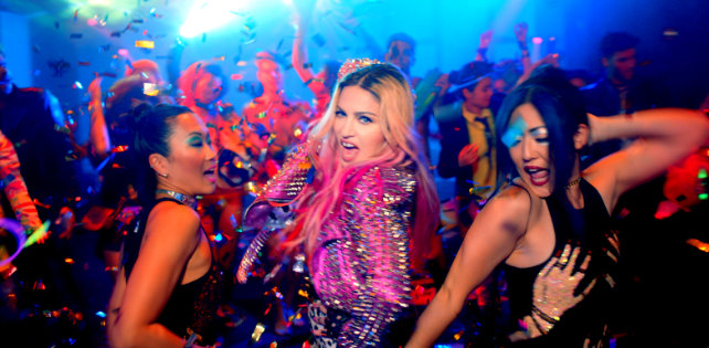 Kanye West, Beyonce и Nicki Minaj засветились в новом видео Мадонны