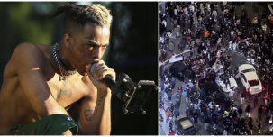 ​Фанаты XXXTentacion устроили беспорядки на улицах. Полиции пришлось применить резиновые пули