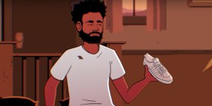 ​Childish Gambino в рекламе adidas — это продолжение анимационного клипа «Feels Like Summer»