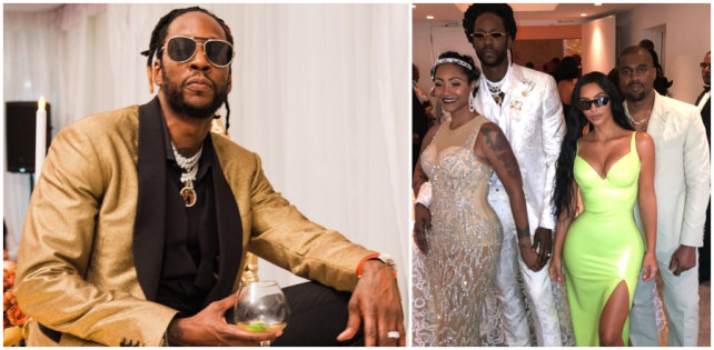 ​2 Chainz привез белого тигра на свою свадьбу и снял особняк Версаче за 300 000 долларов