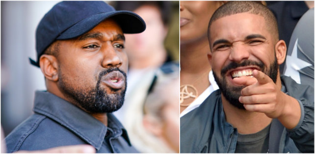 ​«Люди думают, что ты трахнул мою жену»: Канье Уэст записал обращение к Drake