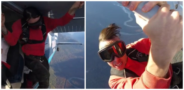 Рэпер упал с крыла летящего самолета, попытавшись зачитать трек в воздухе