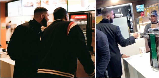​Drake зашел перекусить в McDonald's и оставил каждой сотруднице по $10 000 чаевых