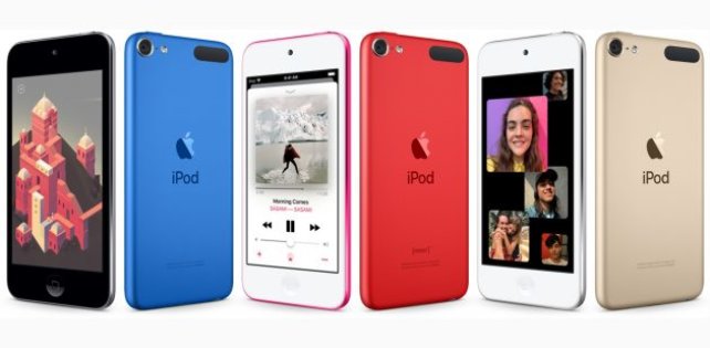 Apple выпускает новый плеер iPod touch