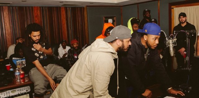 ​В новой документалке лейбла J. Cole встретились десятки рэп-звезд, чтобы записать альбом мечты