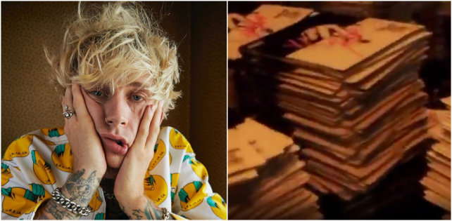 ​MGK уже подписал 13 000 дисков, когда ему сообщили, что обложку альбома придется заменить