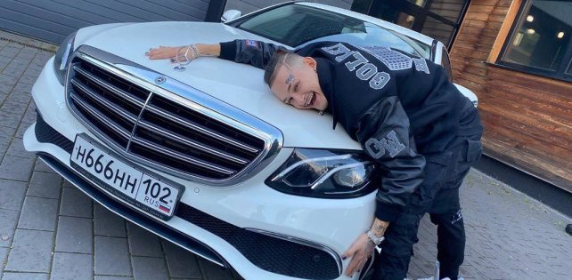 Моргенштерн разыгрывает свой легендарный «Мерседес». Правила участия очень просты