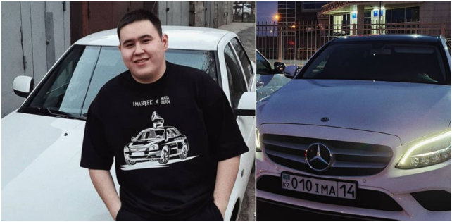 ​Imanbek купил новый Mercedes, но уточнил — любимую «Приору» он не продаст никогда