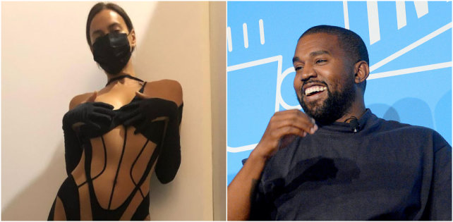 ​Слух: Канье Уэст начал встречаться с супермоделью Ириной Шейк после развода с Ким Кардашьян