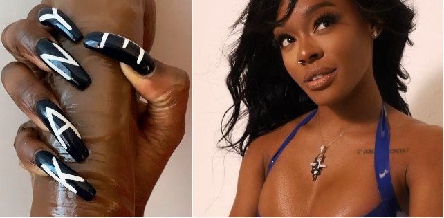 ​Маникюр с именем Канье Уэста и дилдо — это непристойная обложка нового трека Azealia Banks