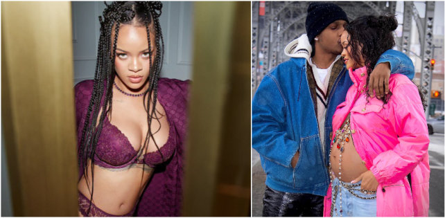 Rihanna беременна от A$AP Rocky — в сети появились первые фотографии