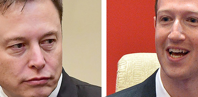 Илон Маск против Марка Цукерберга: бой cjcnjbncz?