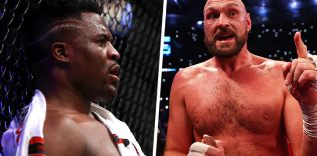 Бой Тайсон Фьюри – Фрэнсис Нганну 28 октября