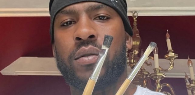  Skepta представил картину, которую он писал на протяжении пяти лет.