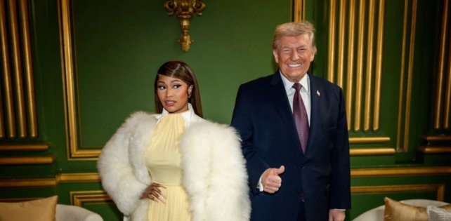 Nicki Minaj назвала себя «фанатом номер один» Дональда Трампа на вечере Министерства финансов.