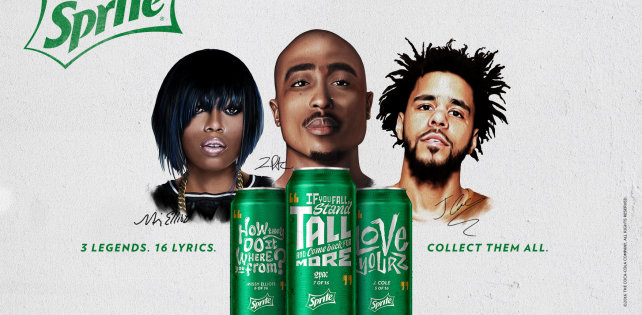 J. Cole, 2Pac и Missy Elliot появятся на банках Sprite