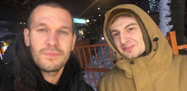 ​Фото дня: Loc-Dog вместе с Артуром Скоттом, участником группы «Стороны Ра»