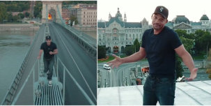 ​Уилл Смит залез на мост в Будапеште и порвал интернет в флешмобе на песню Дрейка «In My Feelings»