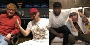 ​На новом альбоме Эда Ширана появился первый совместный трек Eminem и 50 Cent за 7 лет