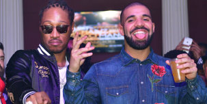 ​Drake и Future похвастались одинаковыми цепями, которые стоят $400 000