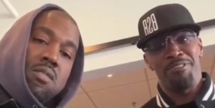 Канье Уэст и Джейми Фокс снова встретились и теперь готовят новый трек