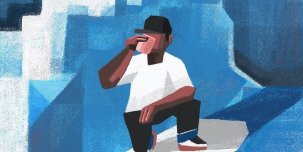 Blu и Shafiq Husayn выпустили альбом «Out Of The Blue»