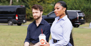 Megan Thee Stallion в марте появится в сериале «Падение и взлет Реджи Динкинса» с Дэниелом Рэдклиффом.