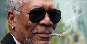 Зачем Морган Фримен курит марихуану? 