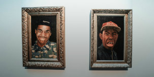 Русский художник, который рисует портерты американских рэперов маслом