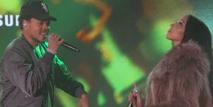 Tinashe и Chance The Rapper спели дуэтом на шоу Джимми Киммела