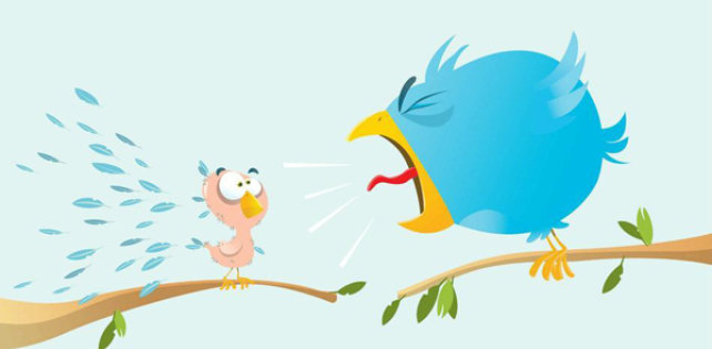 Написано в твиттер