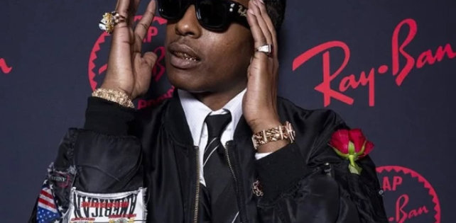 A$AP Rocky и Rihanna на каннском афтерпати фильма Спайка Ли «Рай и Ад», устроенном  Ray-Ban.
